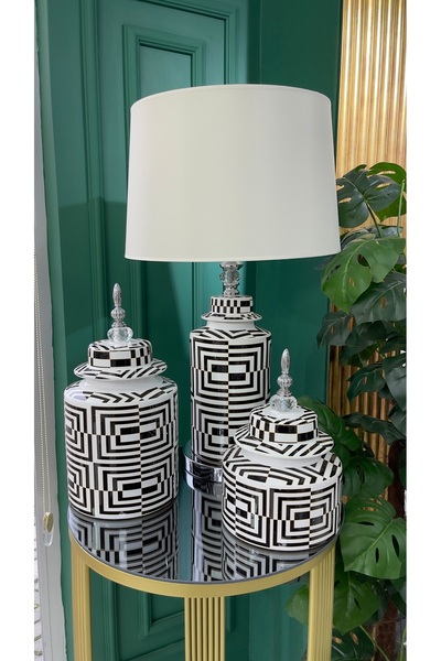 asra tasarım Abajur,şah küp,şah abajur ,3 lü abajur