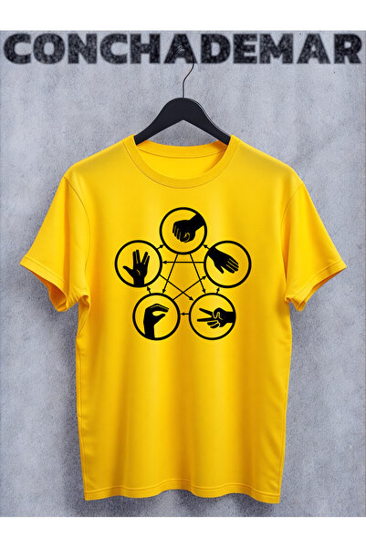 Vordevia Teorija velikog praska Štampano Oversize kroj T-shirt