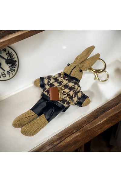 farklı bir hediye Τσάντα αξεσουάρ μπρελόκ Rabbit