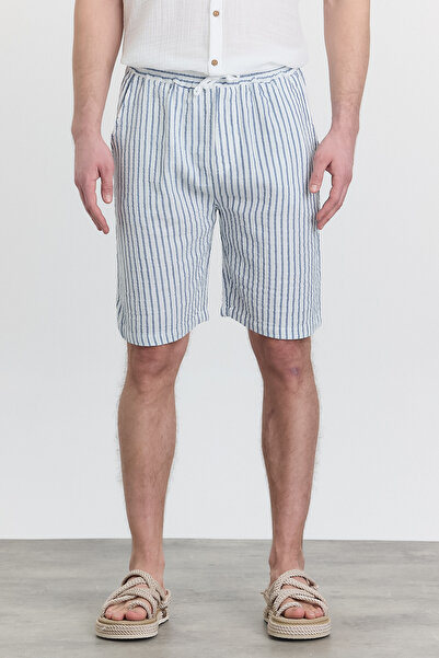 TCT TEKSTİL ШОРТИ З МУСЛИНОВИМИ СТРІЧКАМИ - 5050