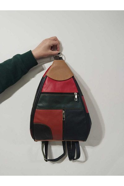 atter Genuine Leather Back Shoulder Bag