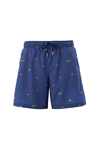 Remsa Mayo Ανδρικό σορτς κολύμβησης πισίνας με σχέδιο Kerry S132 σκούρο μπλε ναυτικό