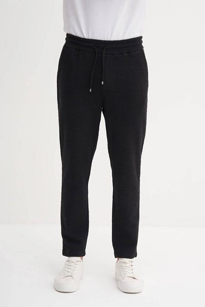 Cazador Pantaloni de sport jacquard cu potrivire confortabilă