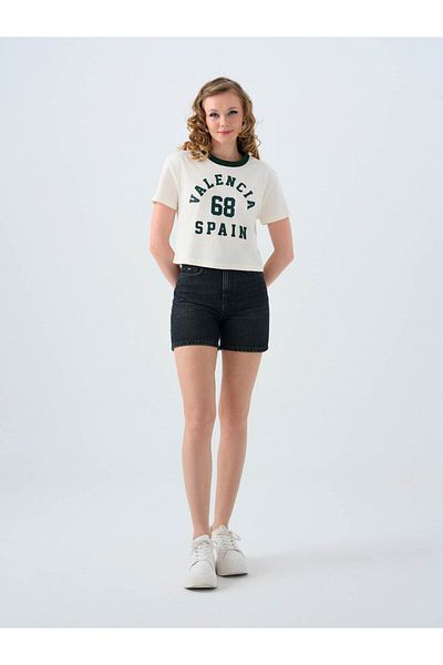 Loft Ecru Women's T-Shirt Lf2039545