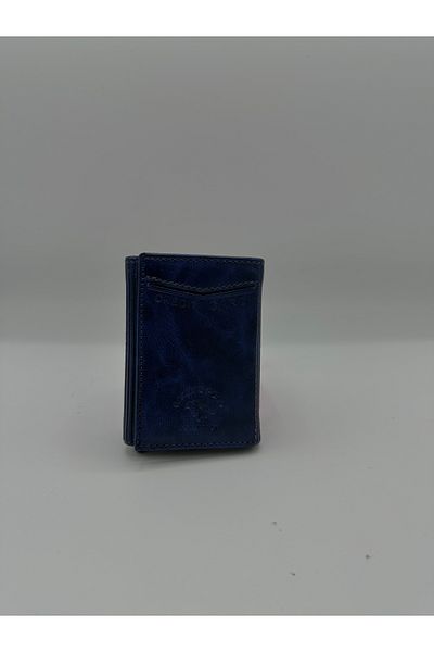 tahiroğlu deri 1987 Leather Automatic Mechanism Card Holder