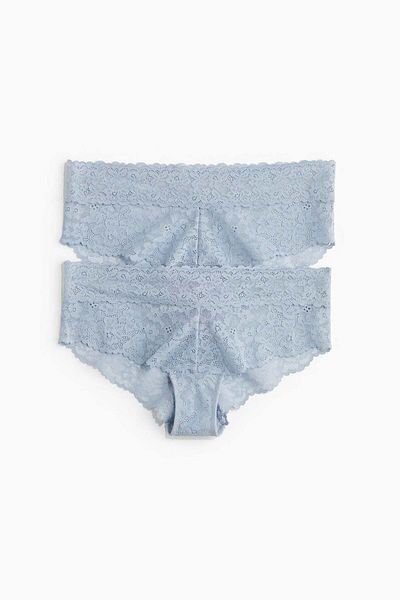 H&M 2-pack lace hipster briefs