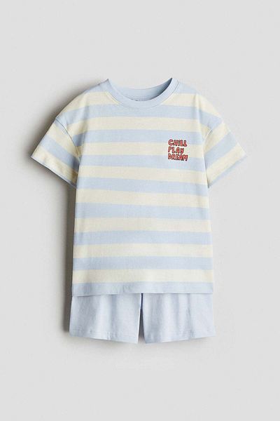 H&M Printed Jersey Pyjamas