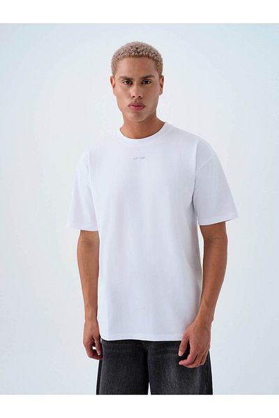 Loft Λευκό ανδρικό T-Shirt LF2038920