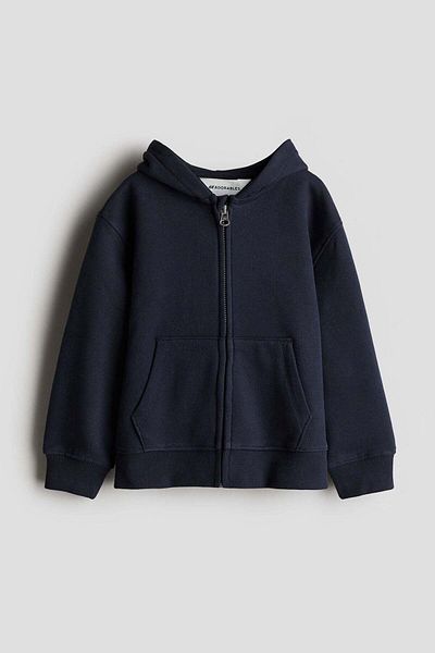 H&M Cotton zip-through hoodie