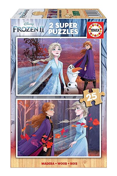 Educa Puzzle Educa 2x25 Pieces Frozen 2 Puzzle