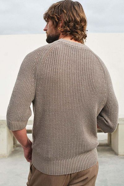 H&M Regular Fit Short-sleeved jumper