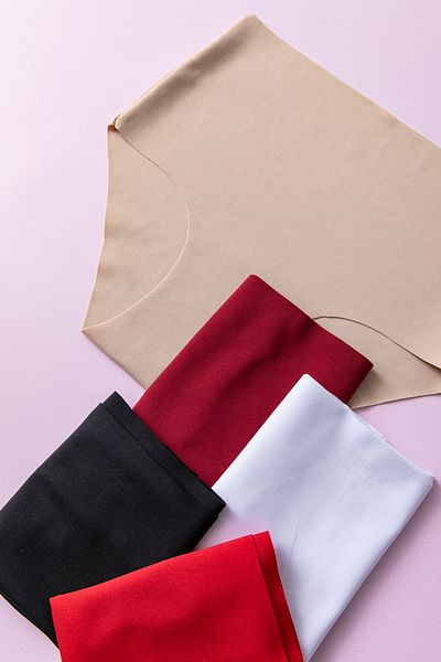 SATENIA LINGERIE Chiloți de damă, fără sudură, tăiați cu laser, din lycra, cu talie înaltă, pachet de 5