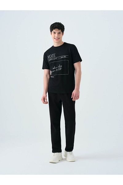 Loft Black Men's T-Shirt Lf2038857