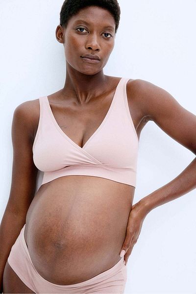 H&M MAMA 2-pack seamless nursing bras