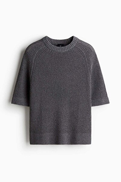 H&M سترة عادية بأكمام قصيرة