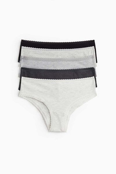 H&M 5-pack cotton hipster briefs