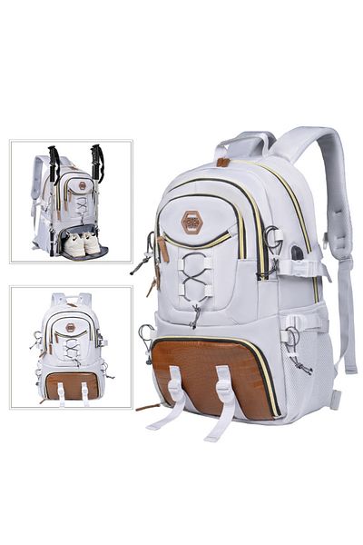shop Large Capacity Multifunctional Travel Backpack with Shoe Compartment