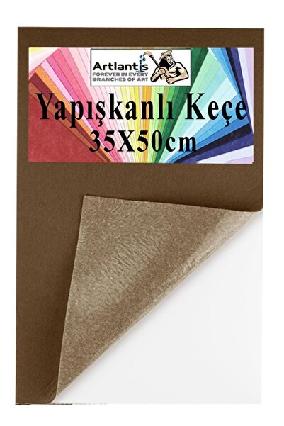 Artlantis Yapışkanlı Keçe 35x50 cm 1 Adet 2.0 mm Kendinden Yapışkanlı Renkli ...