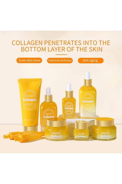 DR.RASHEL Multi-Lift Collagen Supreme Skin Care Set by Dr. Rashel, Pack of 9 Pieces