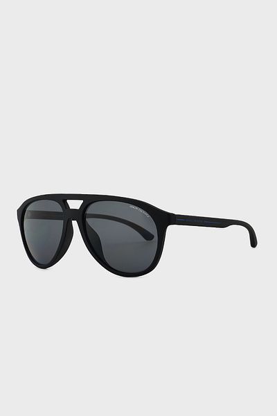 Armani Exchange Man Pilot Sunglasses- Ax 4156su - Lense Size:59mm - Matte Black