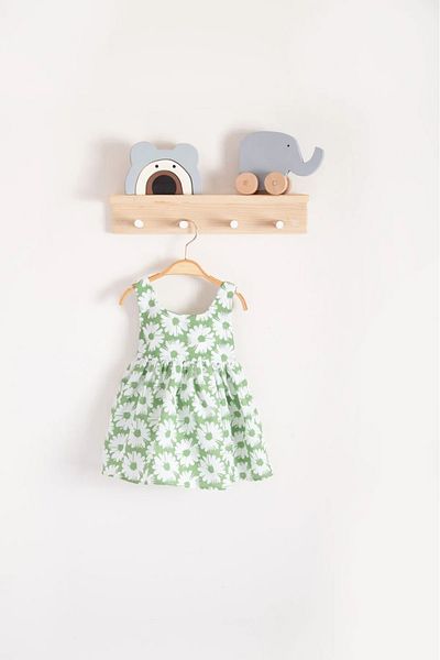 Fabble Kids FLOWER PATTERNED DRESS