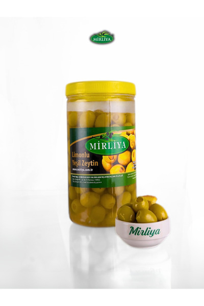 Mirliya Limonlu Yeşil Zeytin 1 Kg