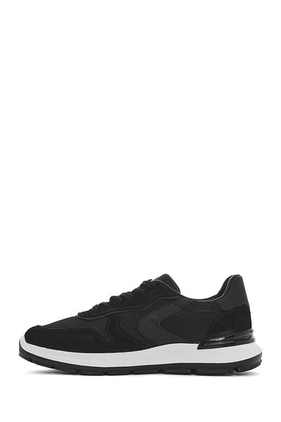 Derimod Men's Black Lace-Up Leather Sneaker 25Sfd 756214