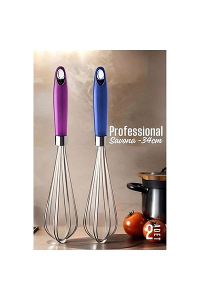 SAVA HOME COLLECTİON Savona Whisk Set of 2