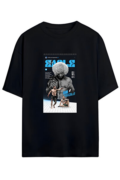 MAGORS Khabib Nurmagomedov Özel Tasarım Tişört - UFC Hayranları İçin Koleksiy...