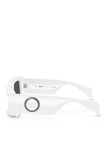 Versace Ve4474U Rectangular White Unisex Sunglasses