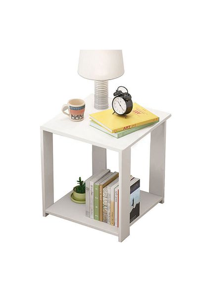 sharpdo Nightstands Home Bedside Storage Cabinet 30*30*40cm