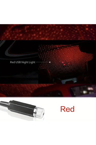 restinal Romantik Yıldızlı Gökyüzü Projektörü Gece Işığı - Ayarlanabilir Tava...