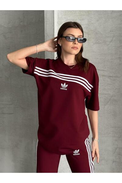 FERZOLAİO Add Equivalent Burgundy Tracksuit Set