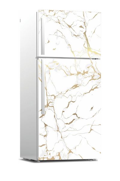 RENKLİ HOBBY Refrigerator Cover Covering Sticker - Cover Foil Pattern Covering