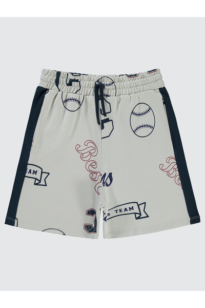 Civil Boys شورت للأولاد بعمر 10-13 سنة باللون الأزرق الداكن