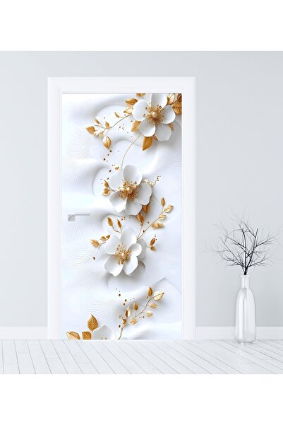 RENKLİ HOBBY Kapı Kaplama Folyosu - Kapı Sticker Giydirme - Kendinden Yapışkanlı