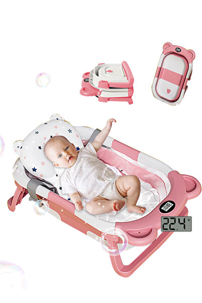 Ma Baby حوض استحمام سميك للأطفال، حوض استحمام للأطفال، يمكن للطفل الجلوس والا...