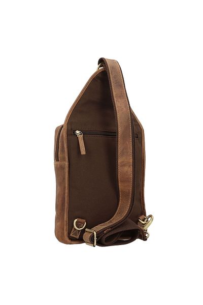Greenburry Geantă de umăr vintage din piele 41 cm