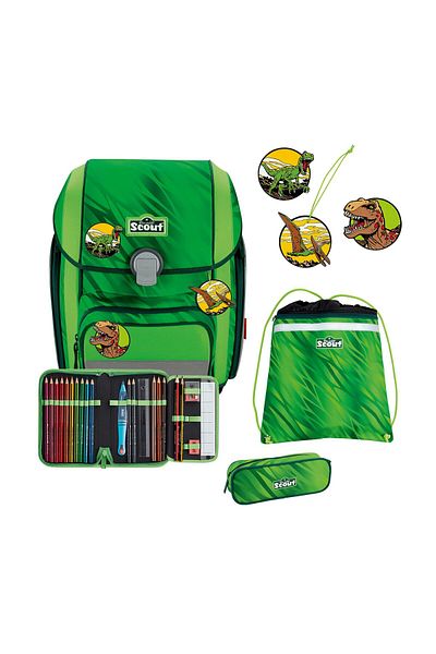 Scout Genius Schulranzen-set 4-teilig