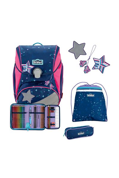 Scout Set de ghiozdane Alpha, 4 piese