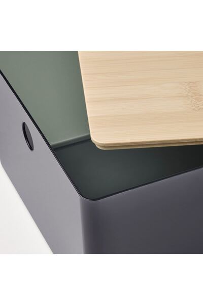 IKEA KUGGIS Lid, bamboo, 26 x 35 cm