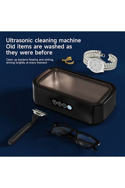 Youtrico Glasses Ultrasonic Cleaning Machine-Black
