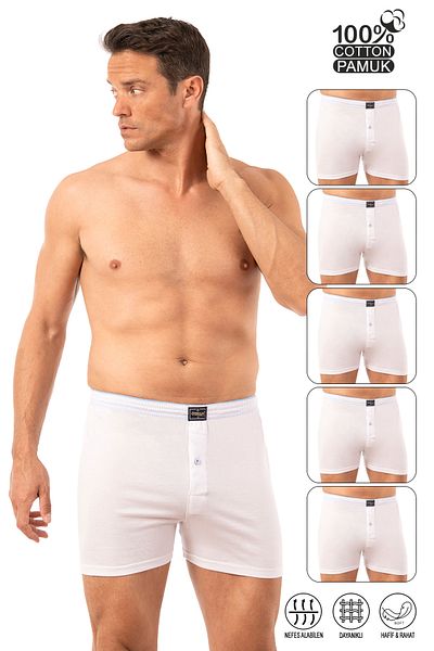 ÖZKAN underwear Ανδρικό μπόξερ από 100% βαμβάκι Classic Cut Özkan 0041 5 Pключен