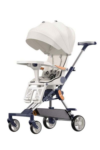 COOYA Two-way Baby Stroller,Folding,With Adjustable Harness,Fully Wrapped Foam Guardrails,For Outdoor Use