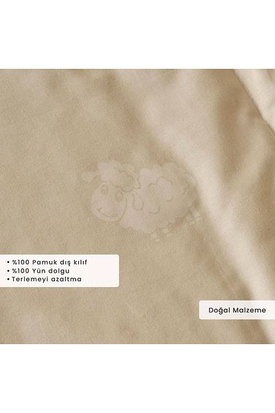 Bella Maison Deluxe Wool Quilt Double White (195X215 cm)
