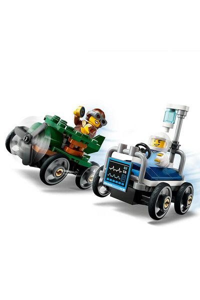 LEGO PLANE RACE PACKAGE VS. HOSPITAL BED, 60459