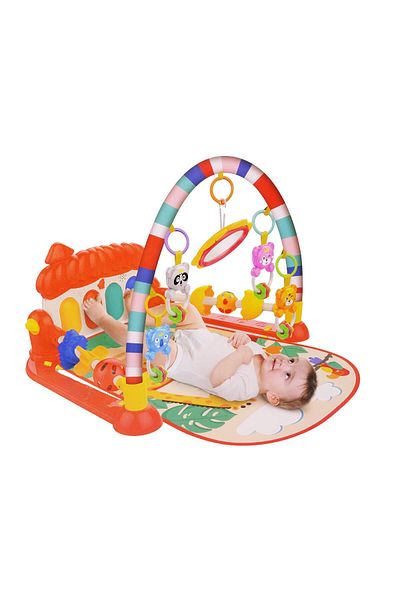 Salamandra 4 in 1 Baby Activity Center with Lights, Interactive, Removable Teething Toys