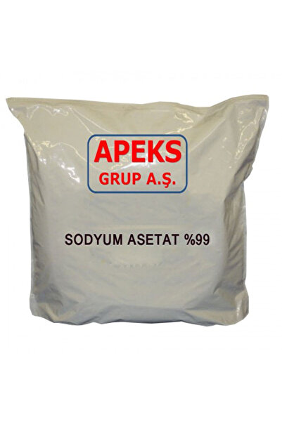 APEKS Sodyum Asetat - %99 - 1 kg