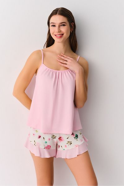 SUWEN Flora Shorts Pajama Set