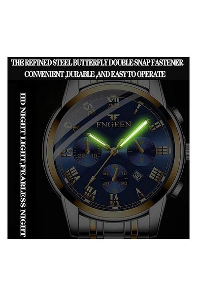 Generic X Spring Men Wrist Watch Men Stainless Steel Watch Casual Business Watches Men 30M Waterproof Luxury
